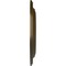Ekena Millwork Niobe Ceiling Medallion (Fits Canopies up to 8 5/8"), Hand-Painted Brass, 18"OD x 1 1/2"P CM18NIBRS - alternate 3